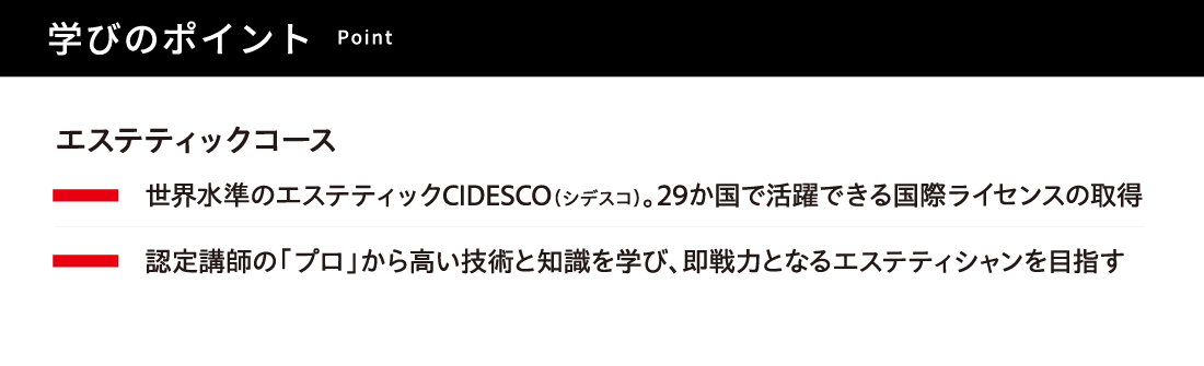 学びのポイント